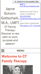 Mobile Screenshot of ctfamilytherapy.com